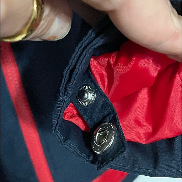 Navy Tommy Hilfiger Systems Jacket Shell Only M - Picture 2 of 12